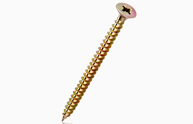 Screw for shavings